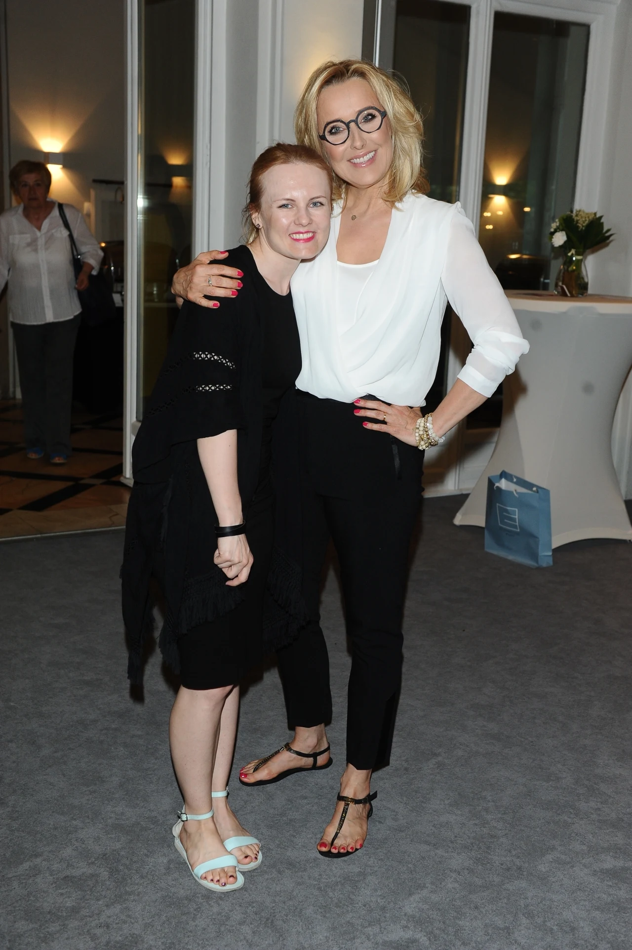 Agata Młynarska z córką Sylwią Mor Agata Młynarska z córką Sylwią Mor