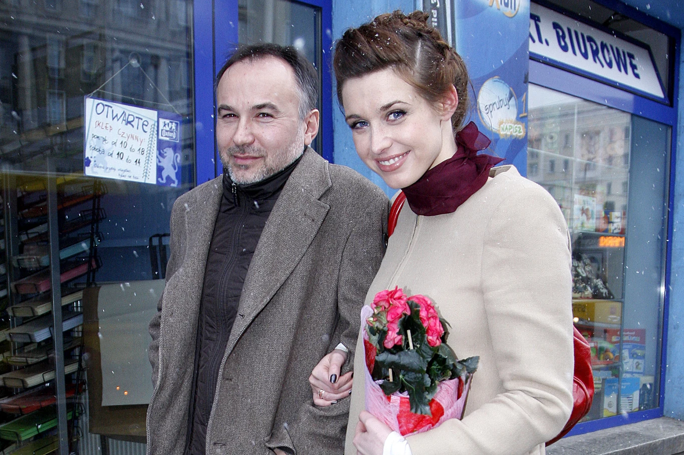 Julia Kamińska z ukochanym Julia Kamińska z ukochanym