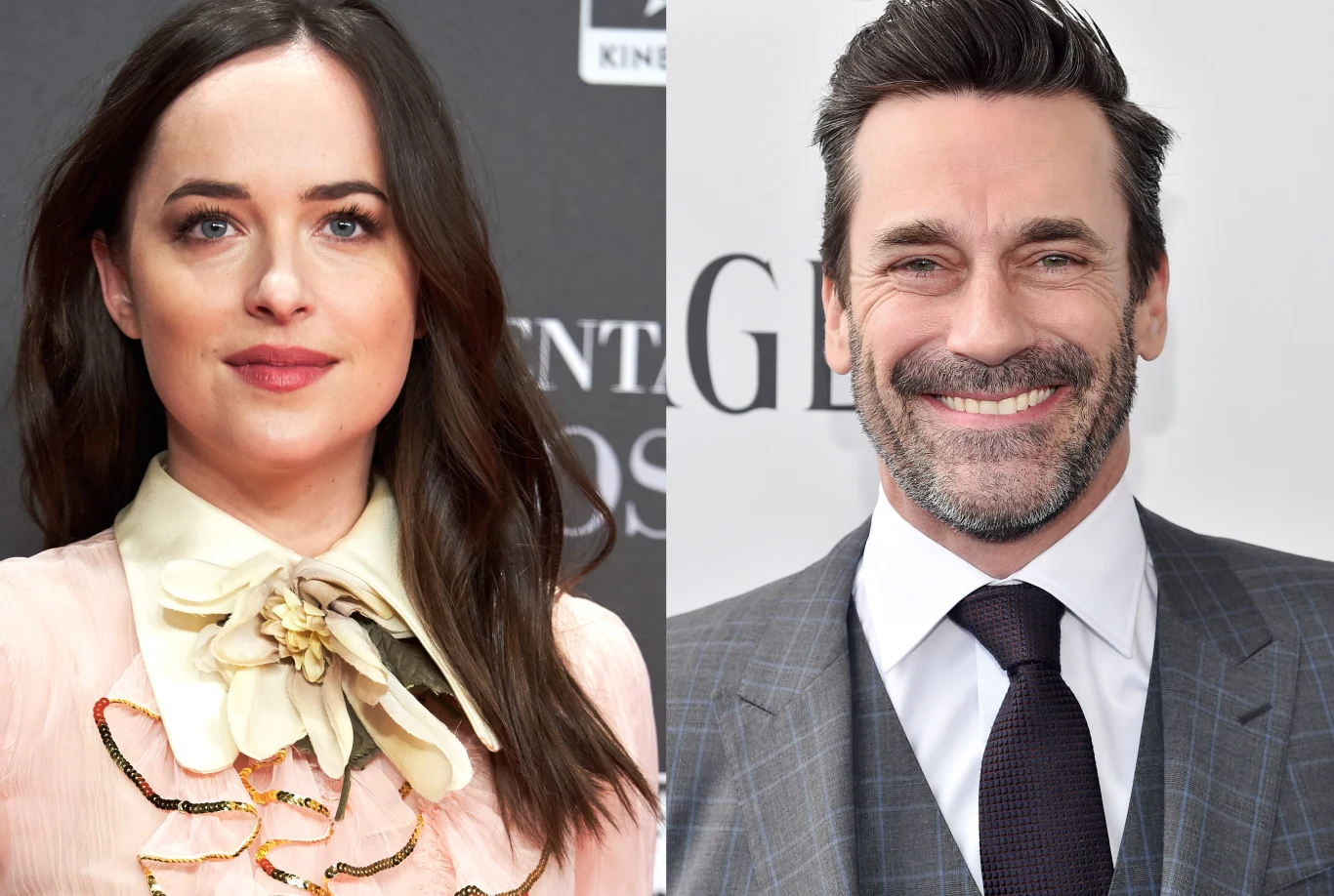 Dakota Johnson i Jon Hamm Dakota Johnson i Jon Hamm
