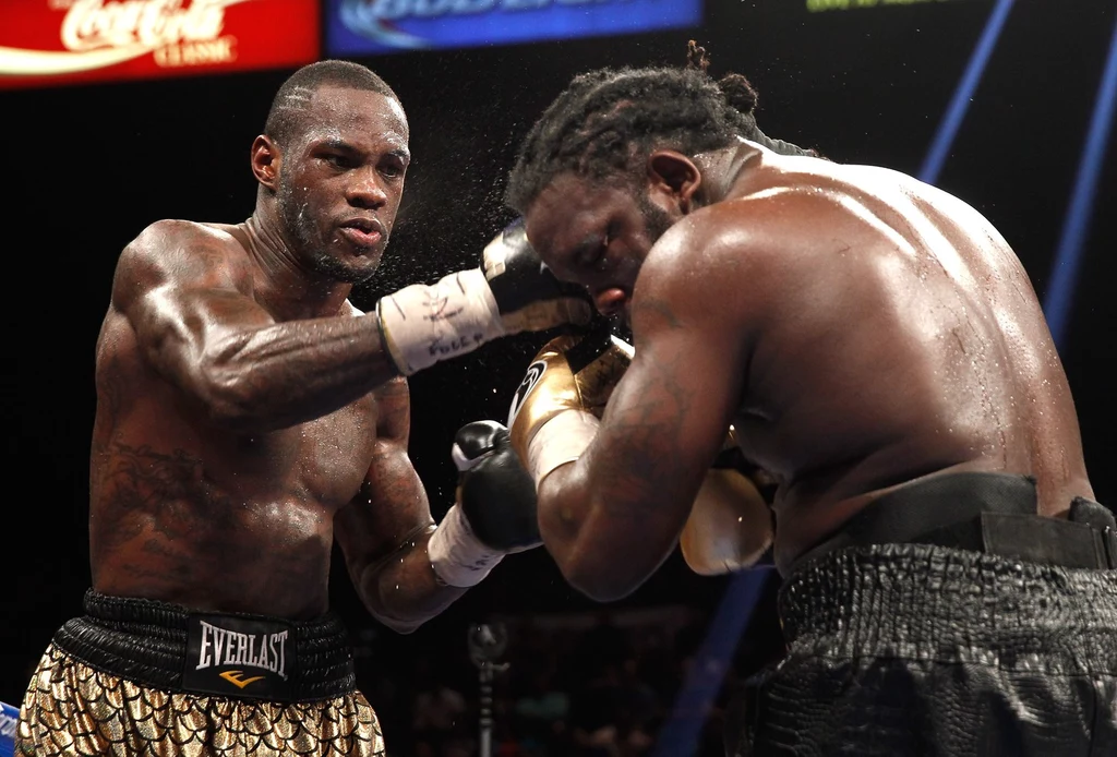 Deontay Wilder (z lewej) już raz pokonał Bermane'a Stiverne'a Deontay Wilder (z lewej) już raz pokonał Bermane'a Stiverne'a