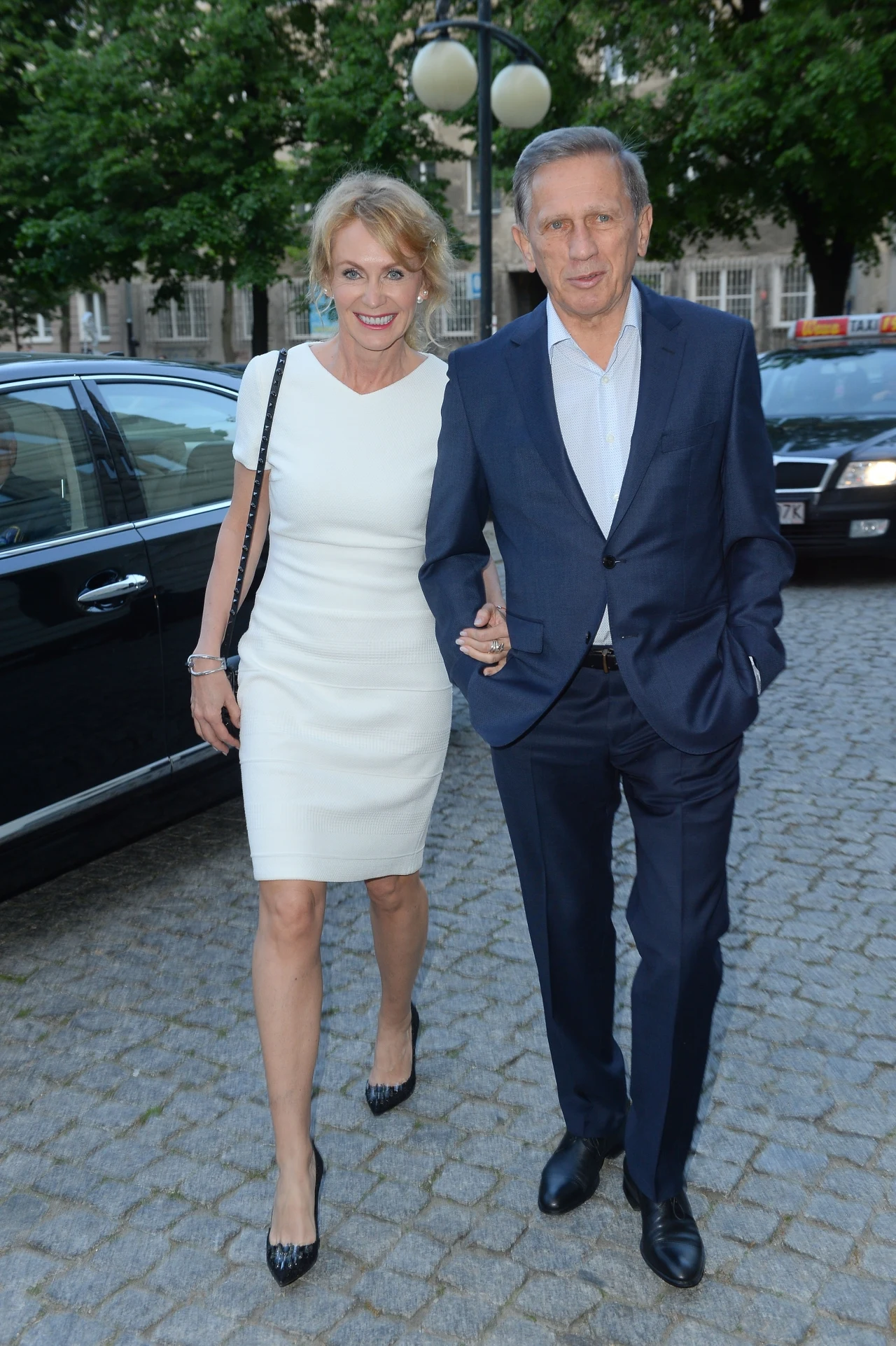 Beata Ścibakówna i Jan Englert Beata Ścibakówna i Jan Englert