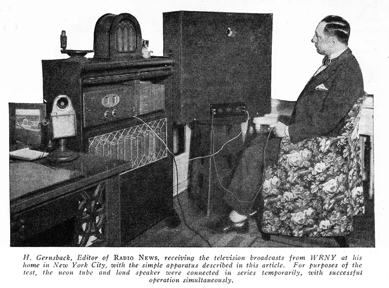 Hugo Gernsback w 1928 roku