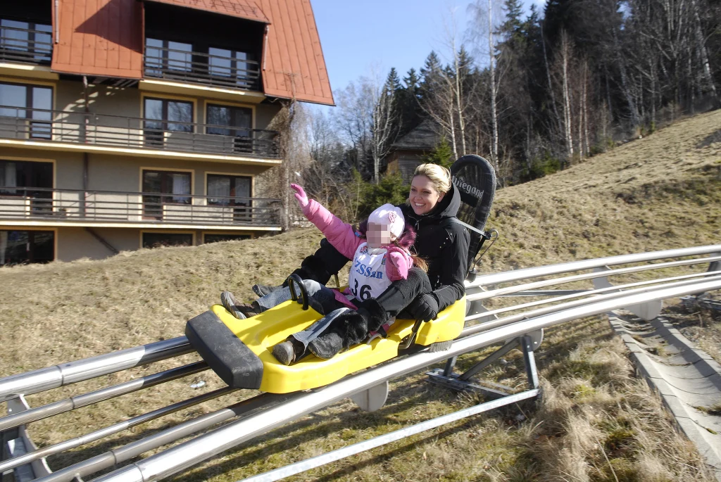 Ewa Wachowicz z córką, 2008 rok Ewa Wachowicz z córką, 2008 rok