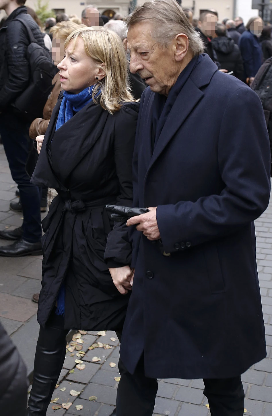 Dorota Segda z mężem
