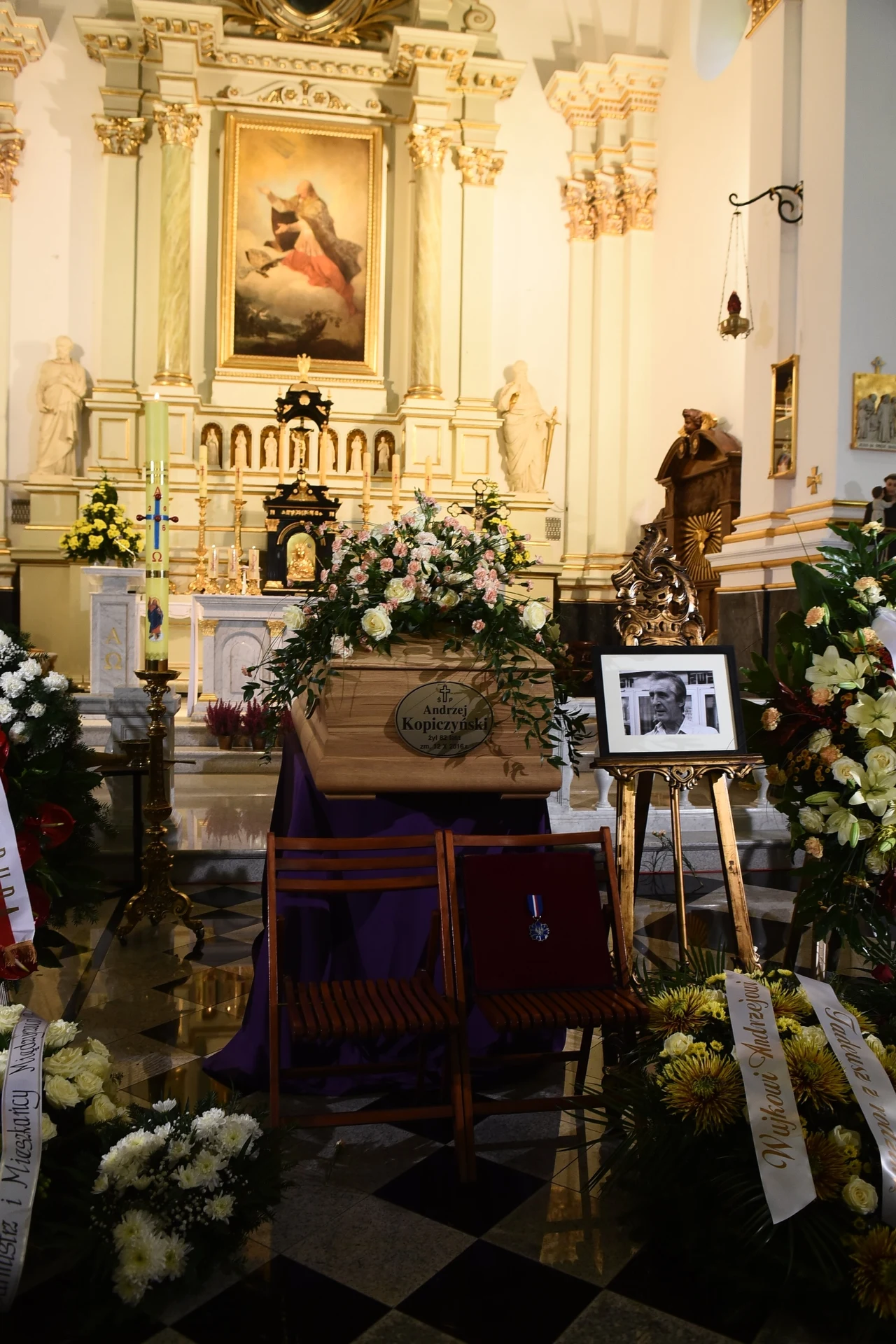 Pogrzeb Andrzeja Kopiczyńskiego, październik 2016