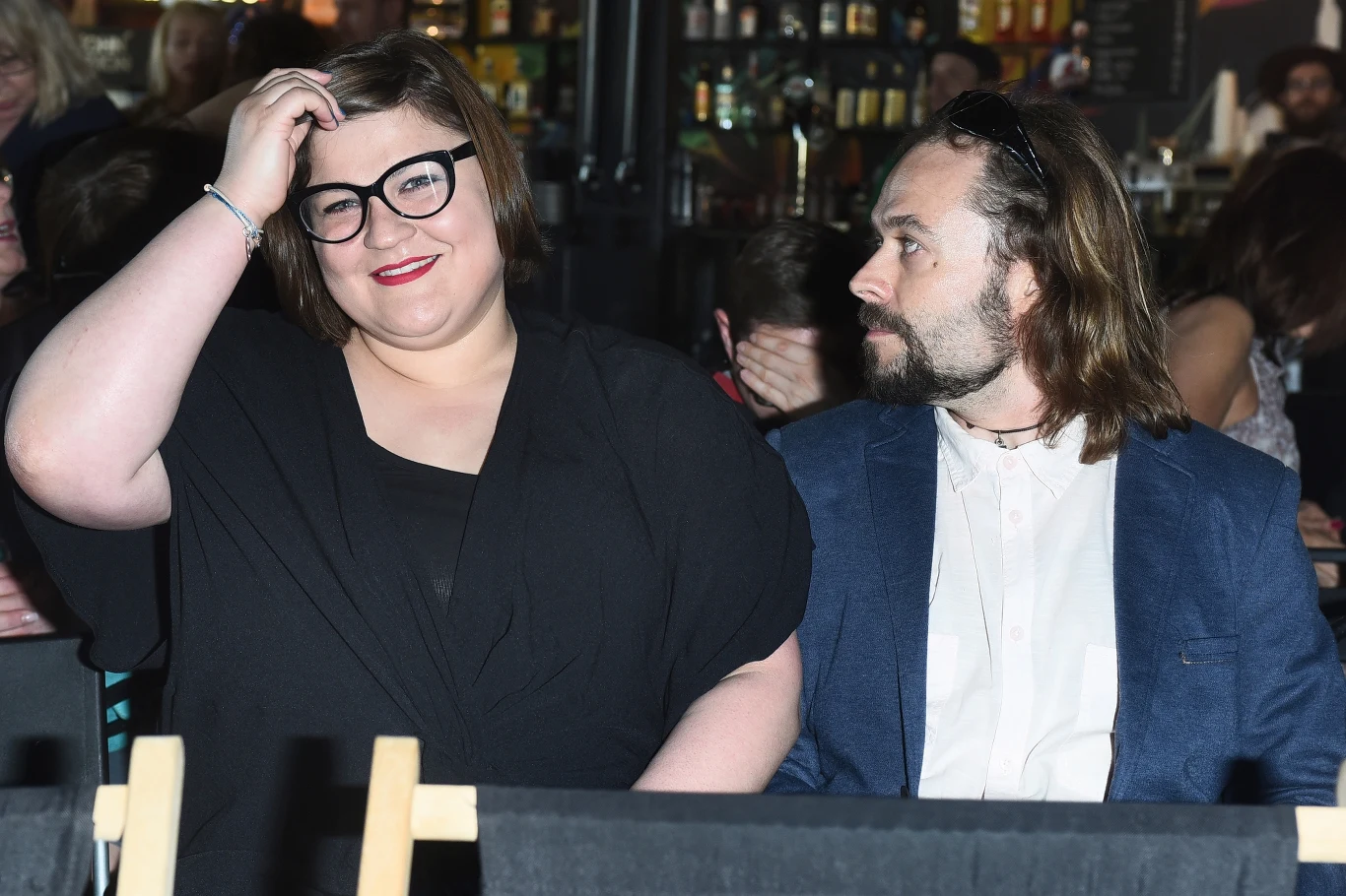 Dominika Gwit z ukochanym Dominika Gwit z ukochanym