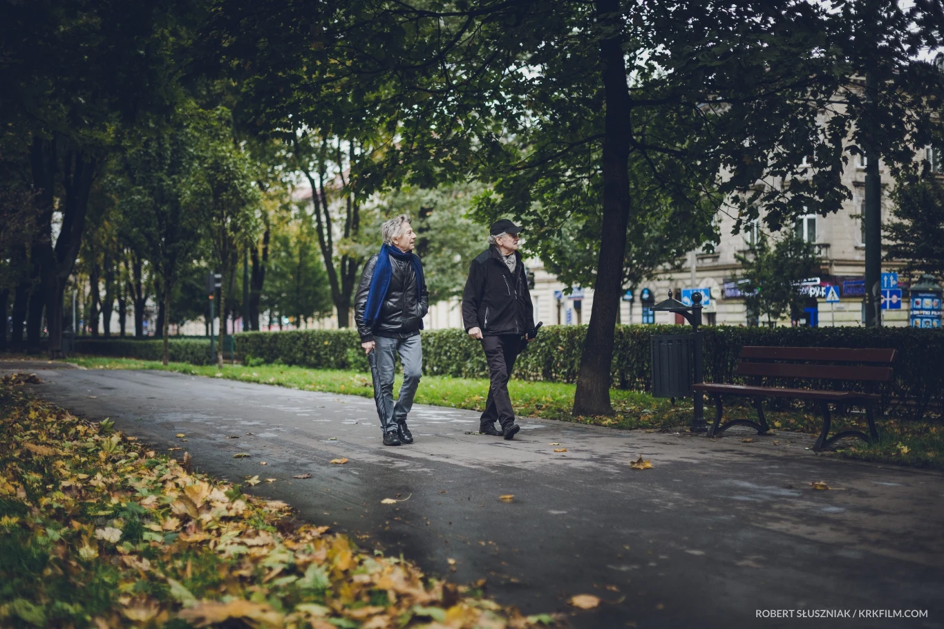 Roman Polański i Ryszard Horowitz w Krakowie