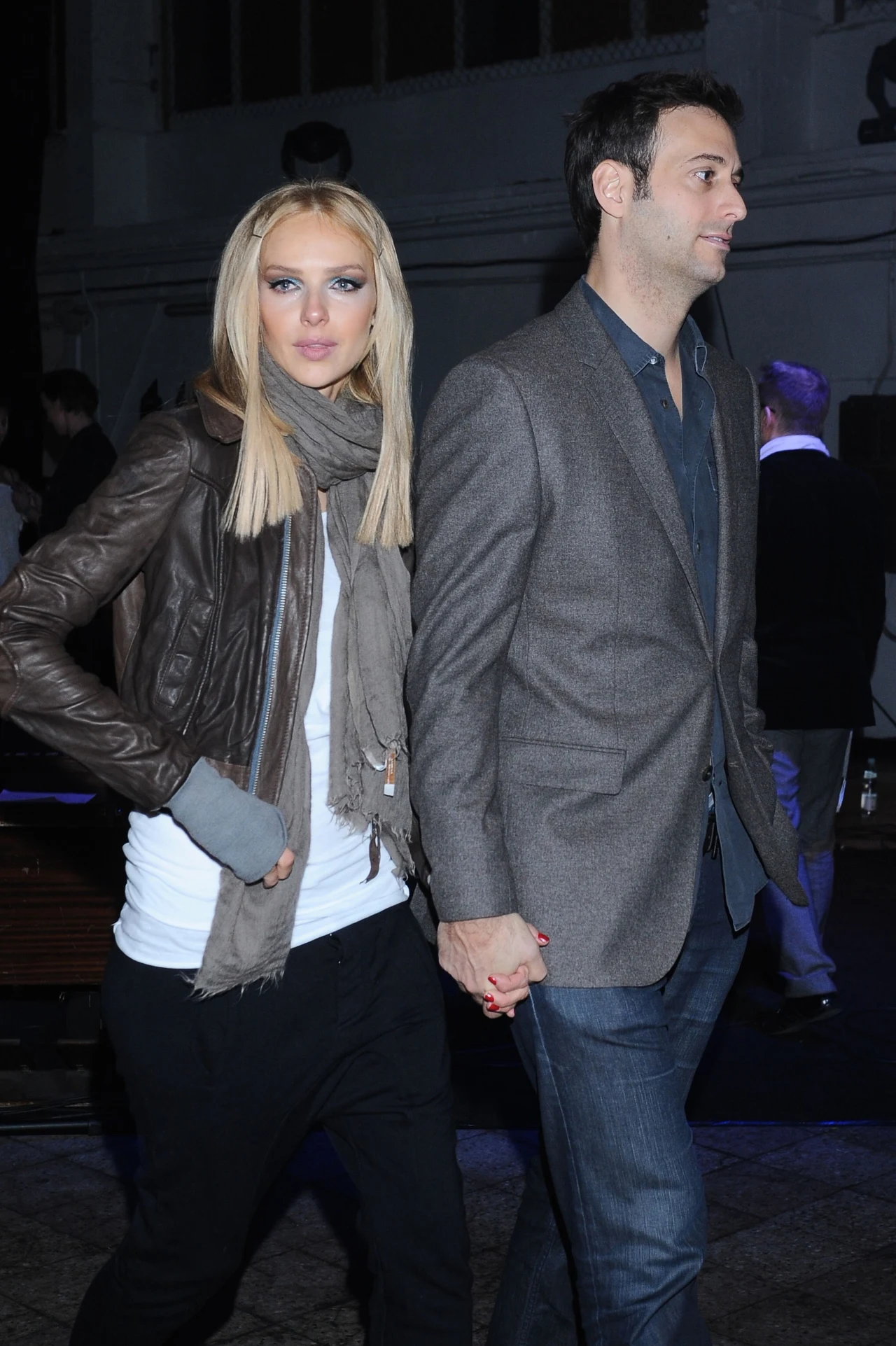 Magda Mielcarz z mężem Magda Mielcarz z mężem