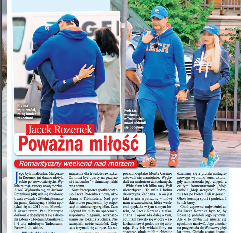 O Rozenku i jego przyjaciółce Roxi pisał tygodnik "Życie na gorąco"  O Rozenku i jego przyjaciółce Roxi pisał tygodnik "Życie na gorąco"