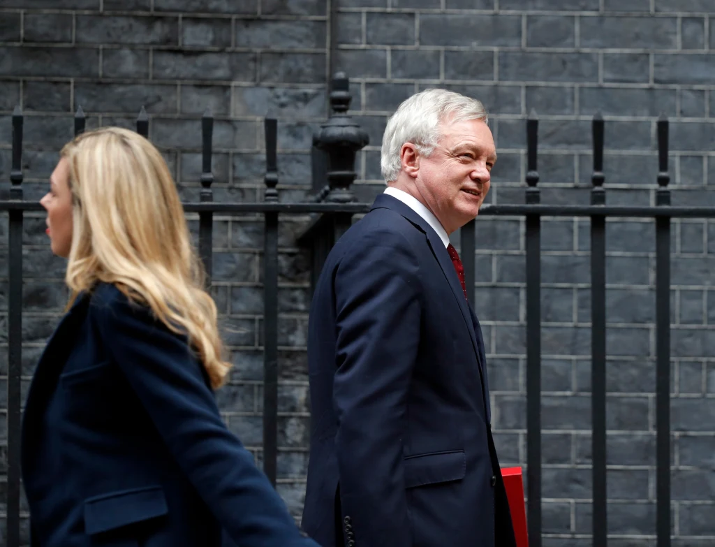 David Davis na Downing Street