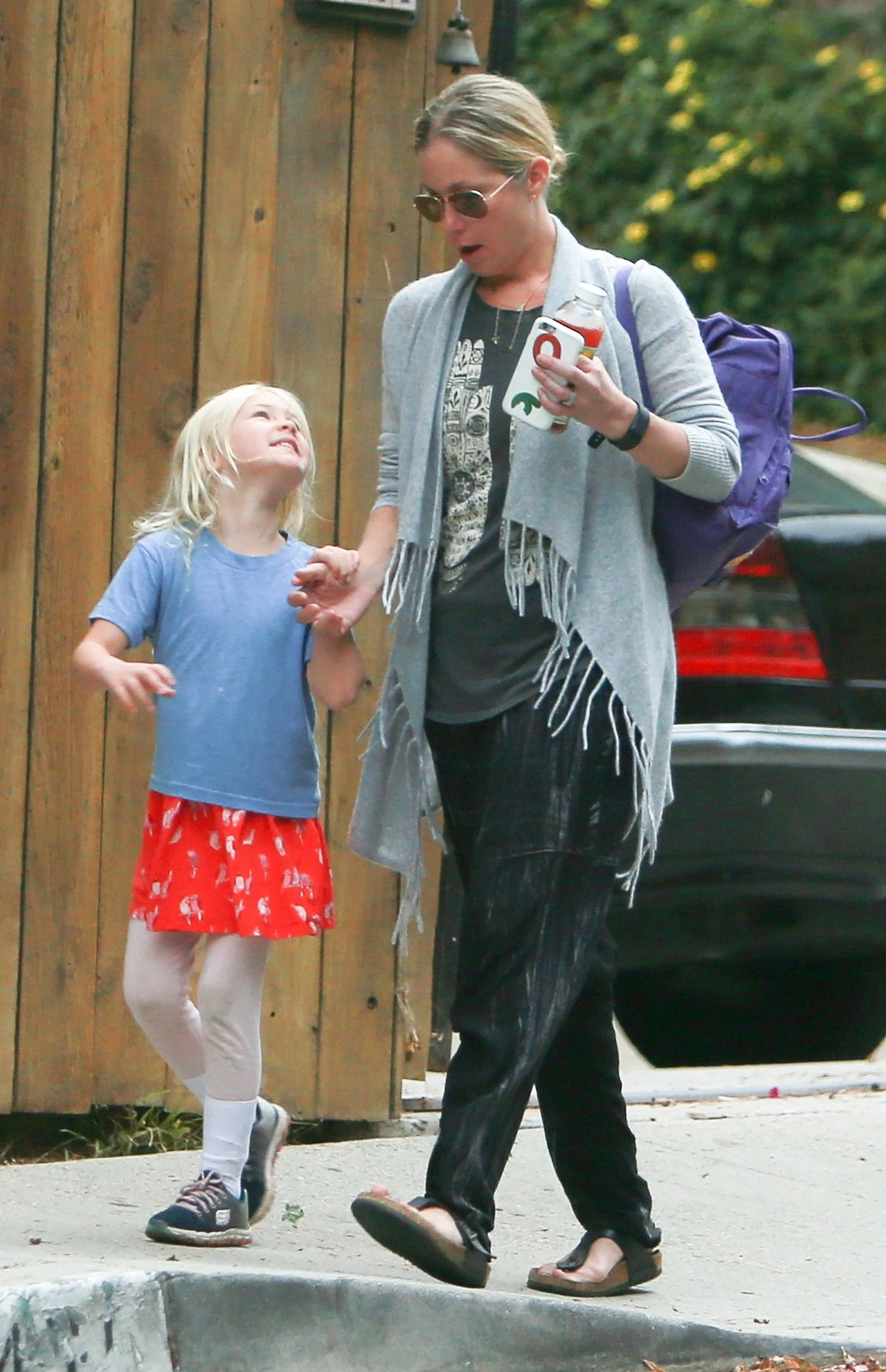 Christina z córką Christina z córką