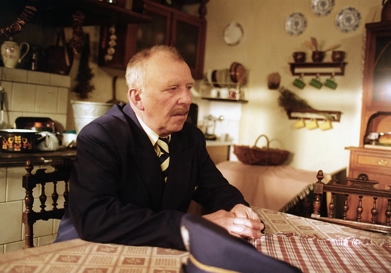 Jerzy Turek na planie "Złotopolskich"