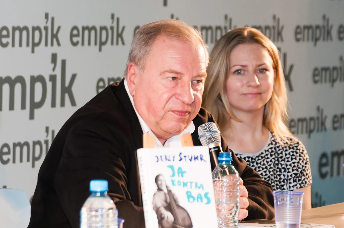 Jerzy Stuhr z córką Marianną Jerzy Stuhr z córką Marianną