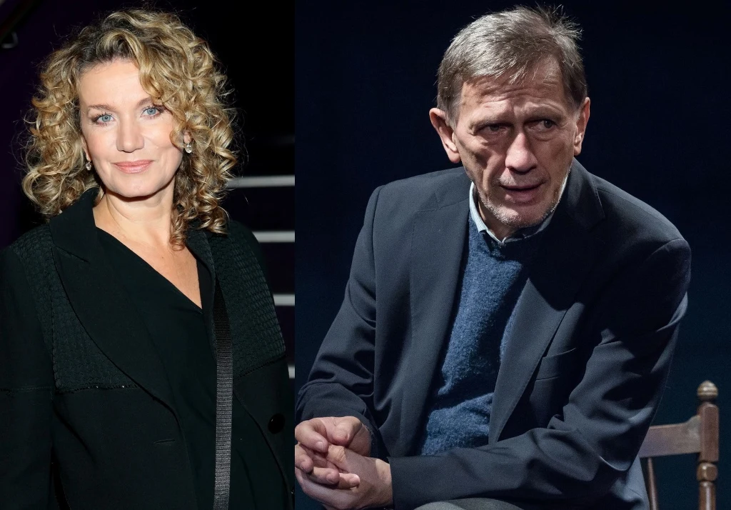 Joanna Trzepiecińska i Jan Englert Joanna Trzepiecińska i Jan Englert