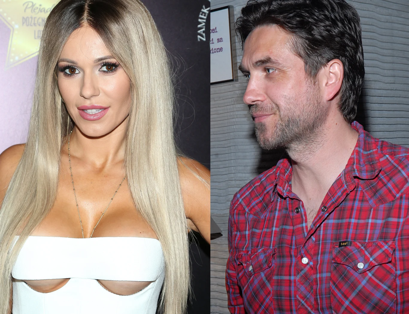 Doda i Marcin Dorociński Doda i Marcin Dorociński