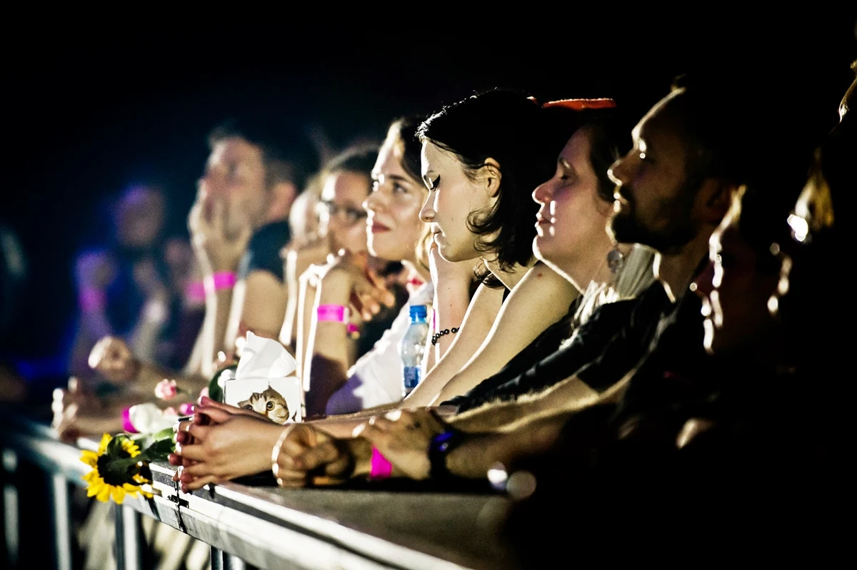 Publiczność na koncercie Nicka Cave'a