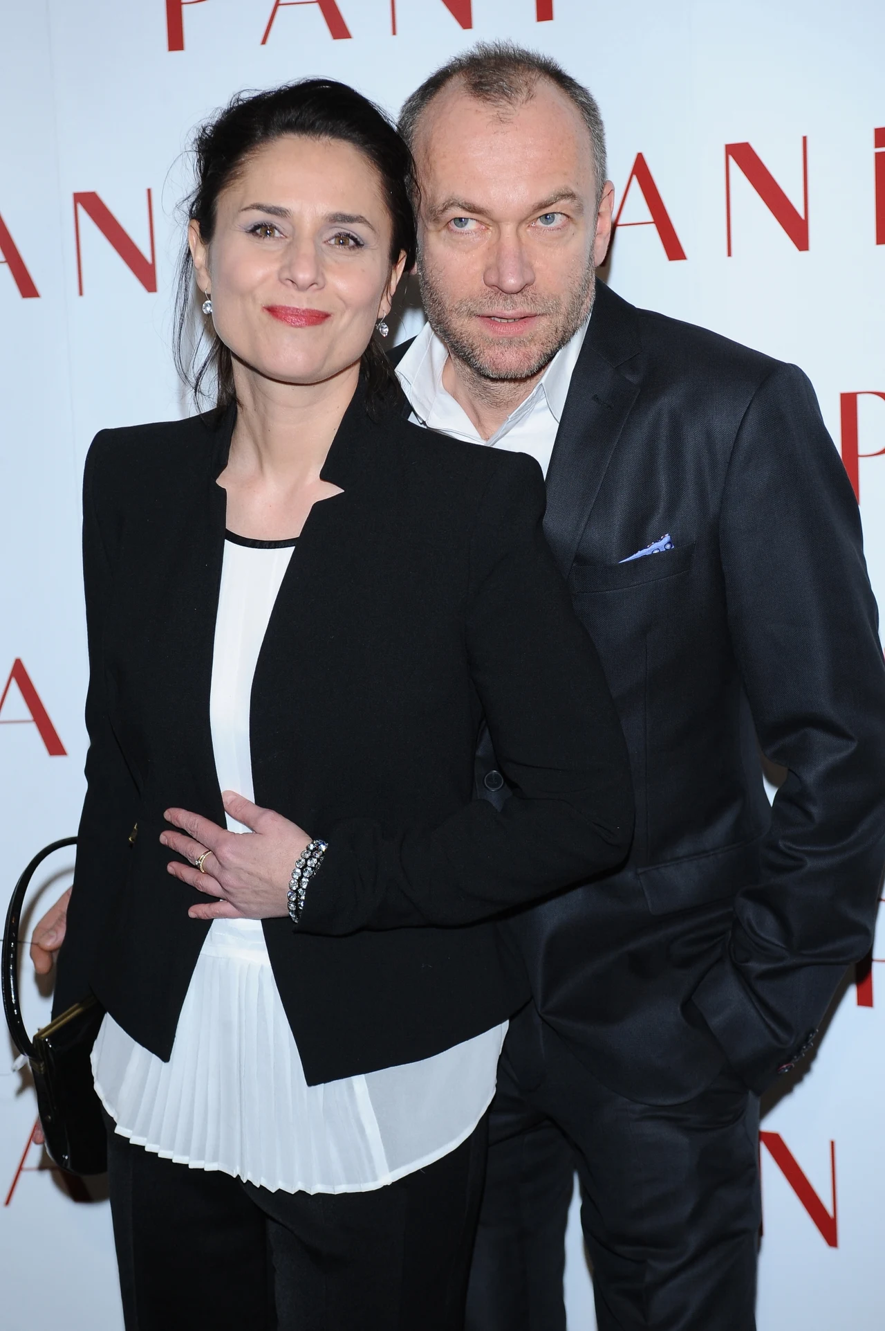 Mariusz Bonaszewski z żoną, Dorotą Landowską Mariusz Bonaszewski z żoną, Dorotą Landowską