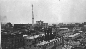 IG Farben Zakłady Chemiczne Buna-Werke około 1941 roku