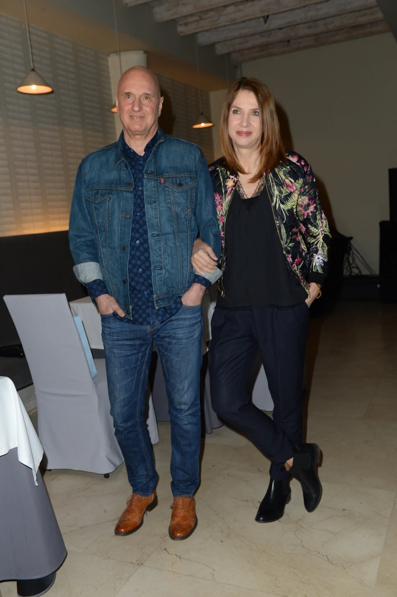Cezary Harasimowicz i Grażyna Wolszczak  Cezary Harasimowicz i Grażyna Wolszczak
