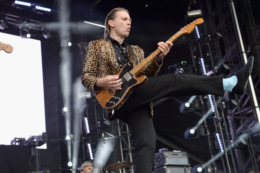 Alex Kapranos (Franz Ferdinand) w akcji