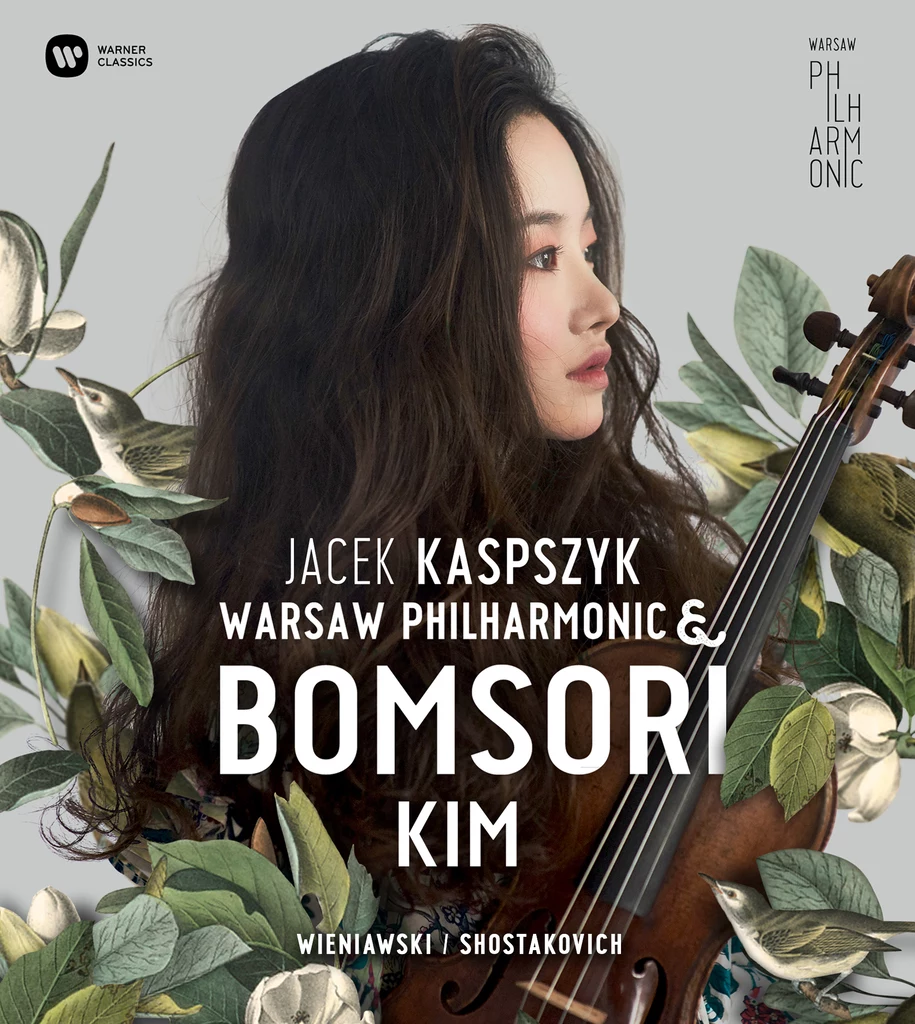 Okładka płyty "Warsaw Philharmonic & Bomsori Kim"