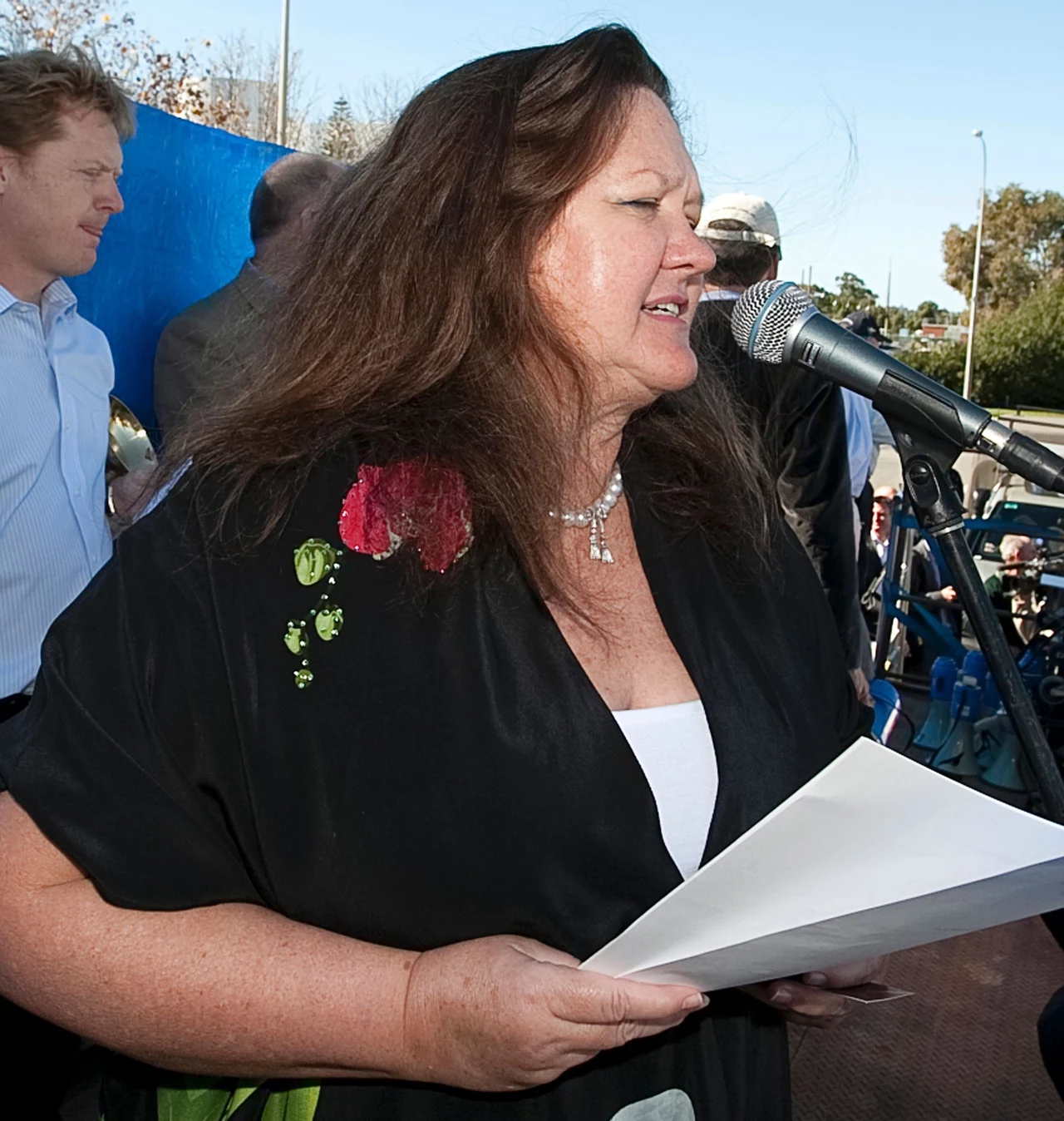 Gina Reinhart - Wartość majątku: 15 mld dol. Źródło majątku: górnictwo. Kraj: Australia Australijska magnatka górnicza aktywa odziedziczyła po swoim ojcu, Langu Hancocku. Gina Reinhart - Wartość majątku: 15 mld dol. Źródło majątku: górnictwo. Kraj: Australia Australijska magnatka górnicza aktywa odziedziczyła po swoim ojcu, Langu Hancocku.