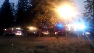 Straż na miejscu zdarzenia 