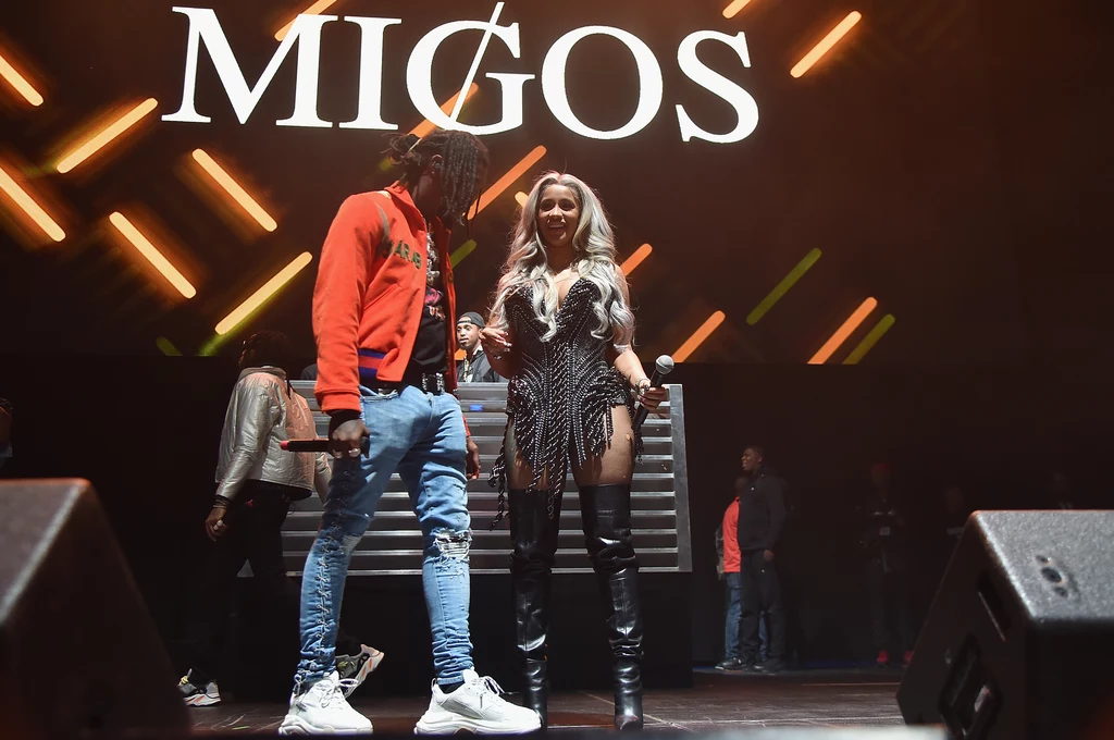 Migos i Cardi B na scenie