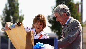 Marzenna Koszewska podczas igrzysk w Londynie