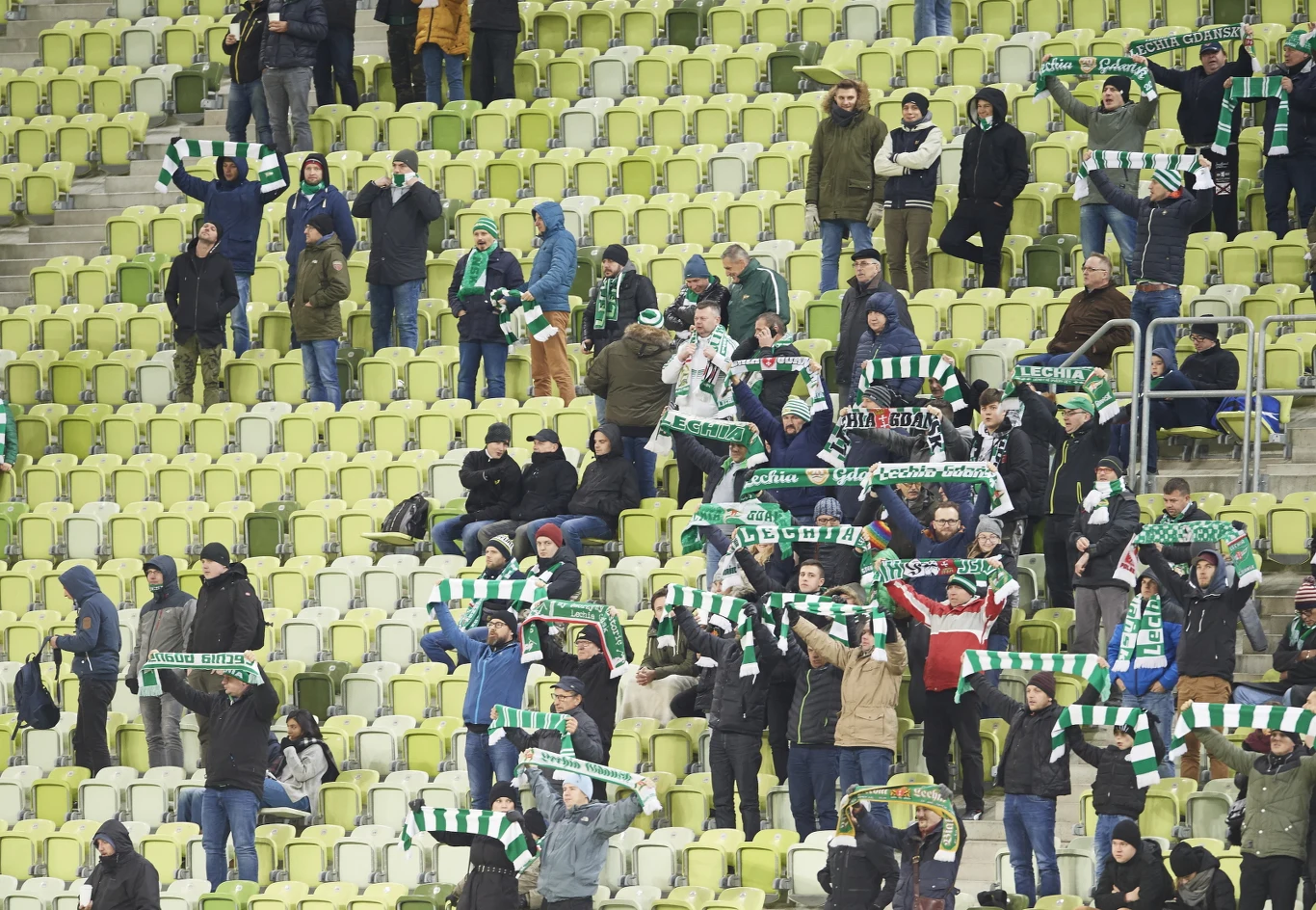 Kibice Lechii Gdańsk
