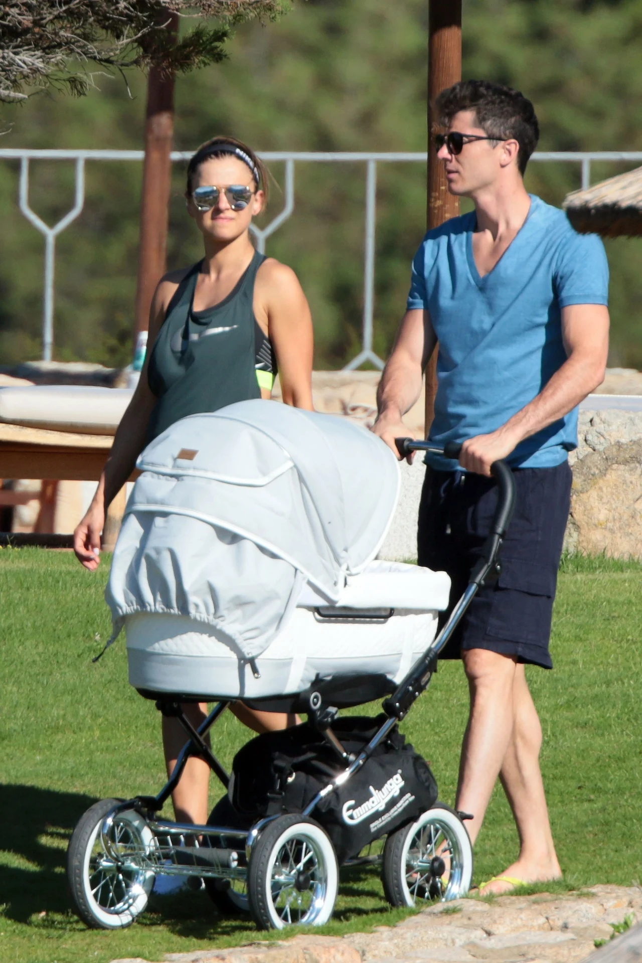 Ania i Robert Lewandowscy