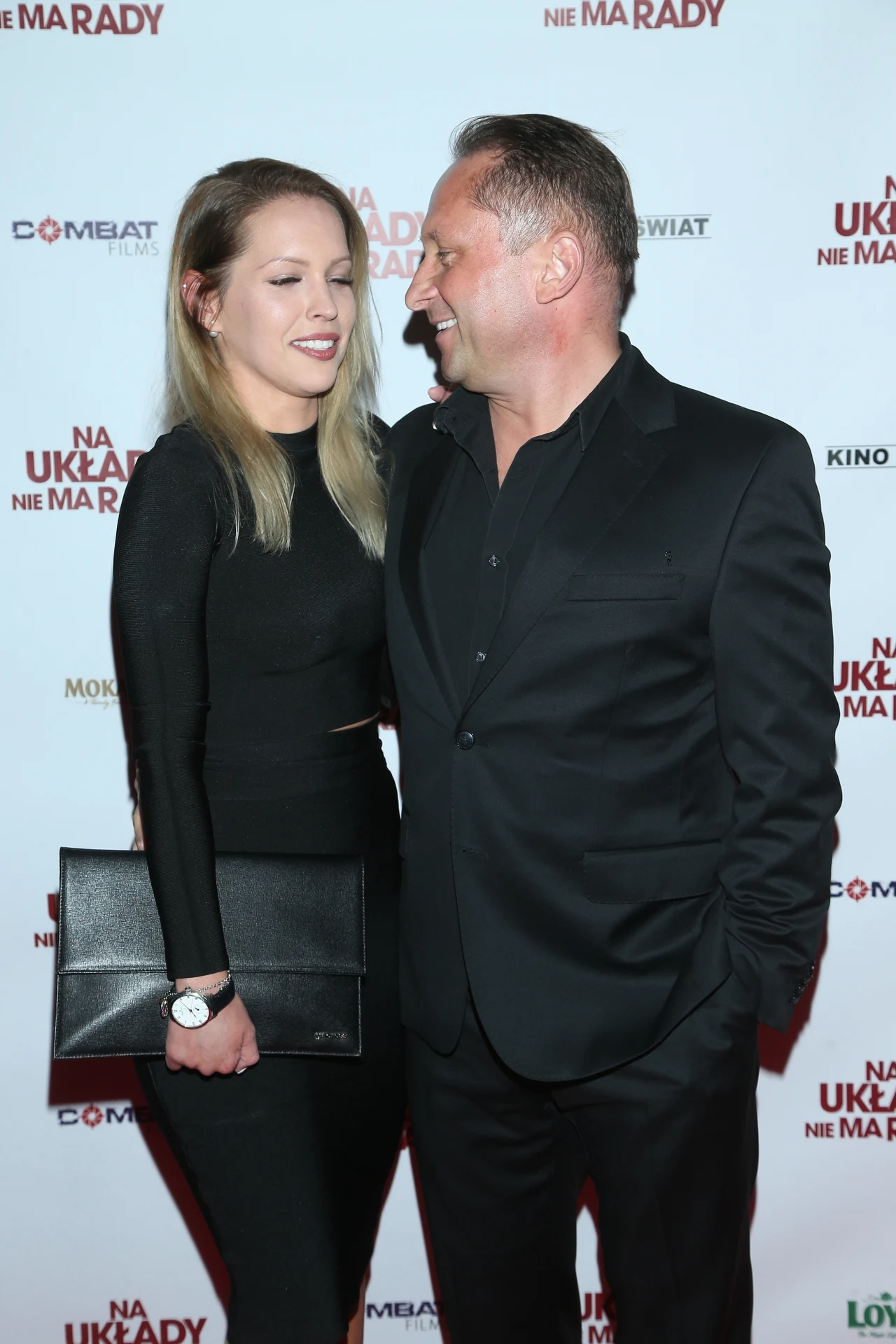 Kamil Durczok z partnerką Kamil Durczok z partnerką