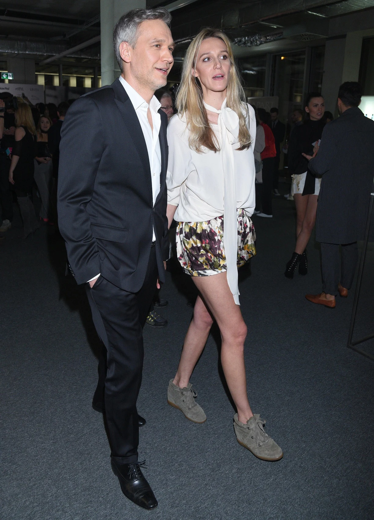 Michał Żebrowski z żoną Olą