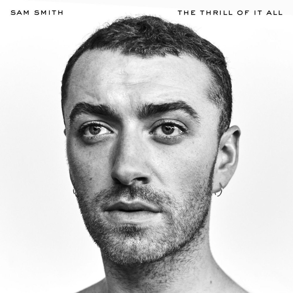 Sam Smith na okładce płyty "The Thrill of it All"