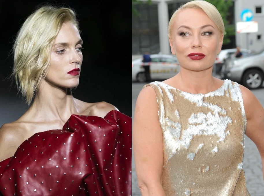 Anja Rubik i Monika Jarosińska