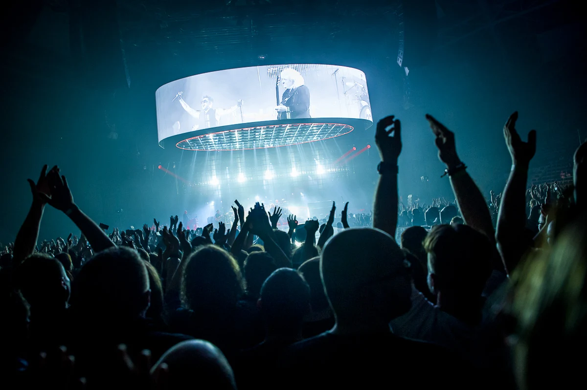 Publiczność na Queen + Adam Lambert w Łodzi