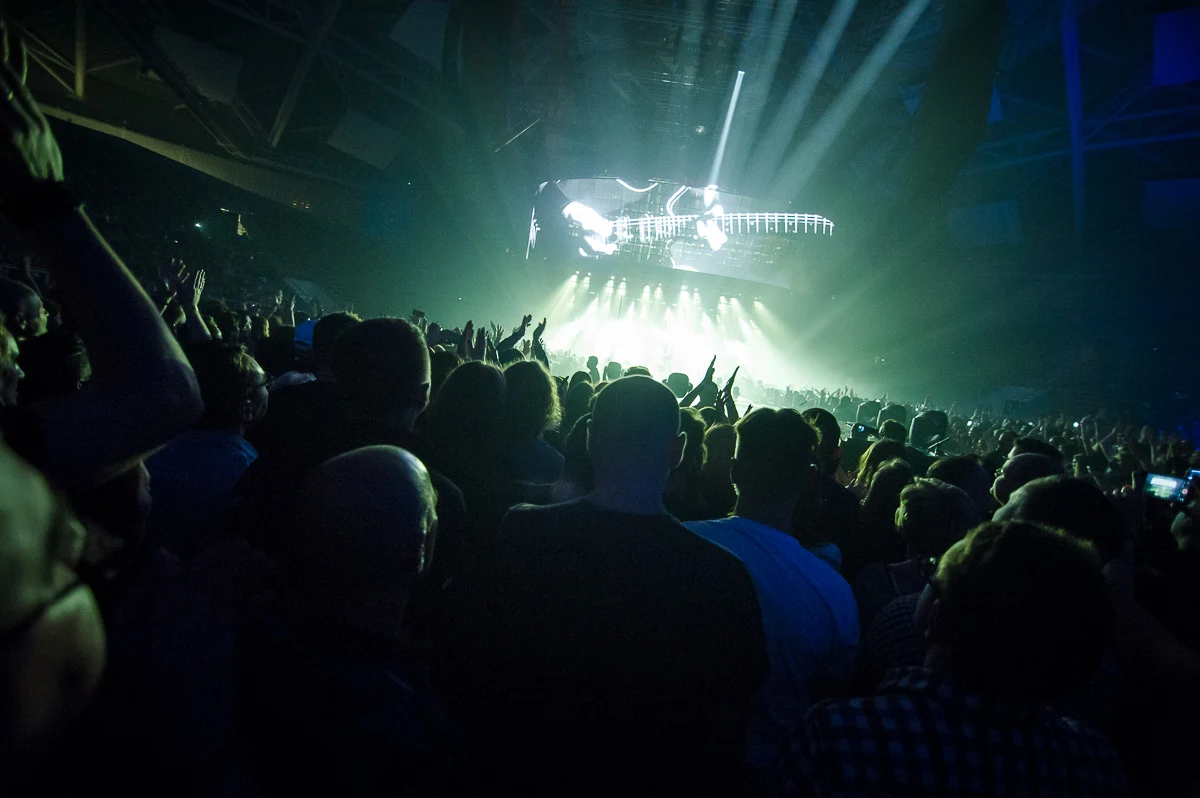 Publiczność na Queen + Adam Lambert w Łodzi