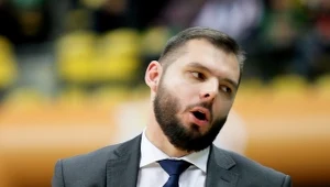 Trener Stelmetu BC Zielona Góra Artur Gronek 