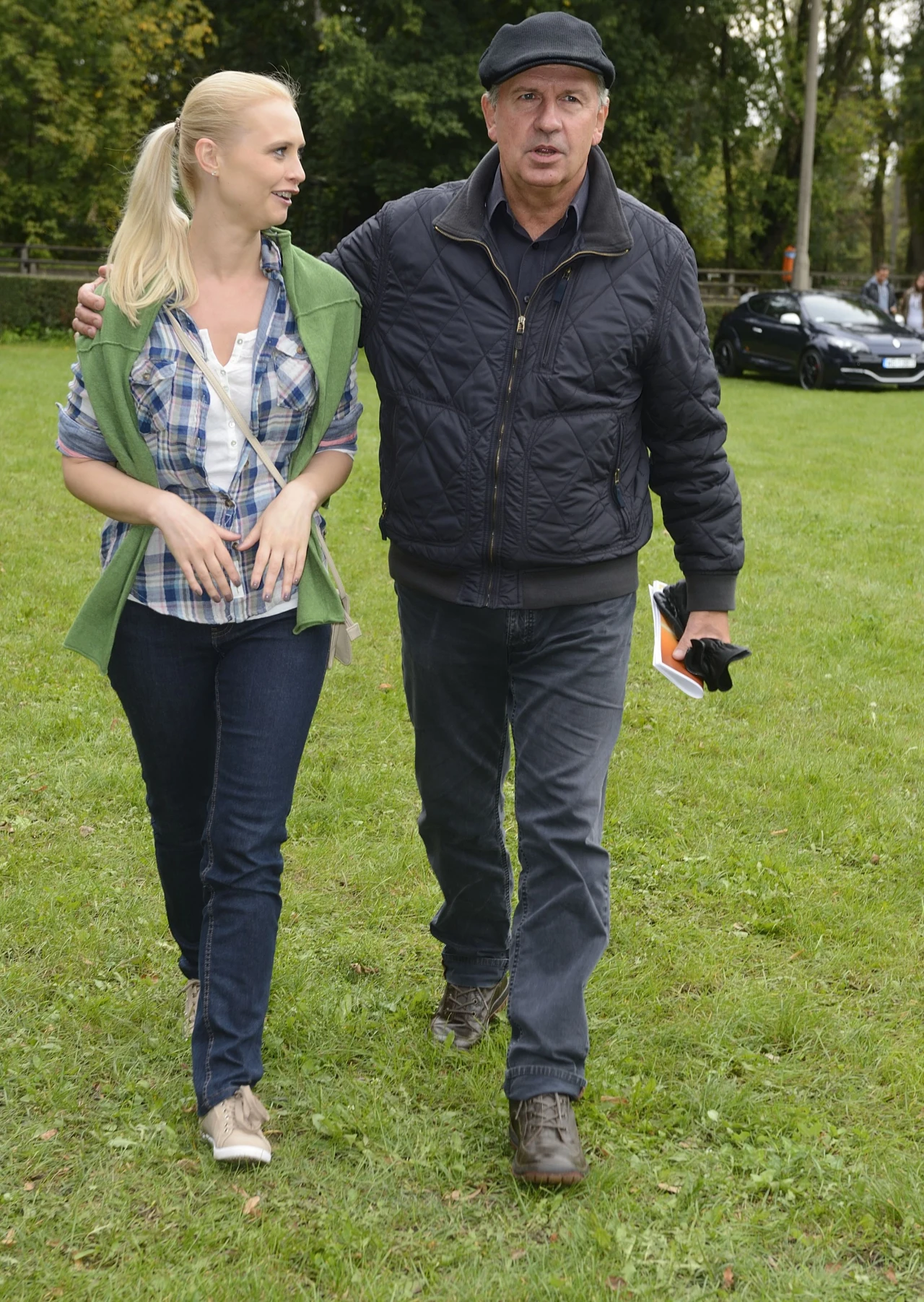 Tomasz Stockinger i aktorka Patrycja Szczepanowska Tomasz Stockinger i aktorka Patrycja Szczepanowska