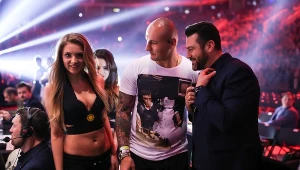 Martin Lewandowski (z prawej), a w środku możliwy przyszły nabytek KSW - Artur Szpilka