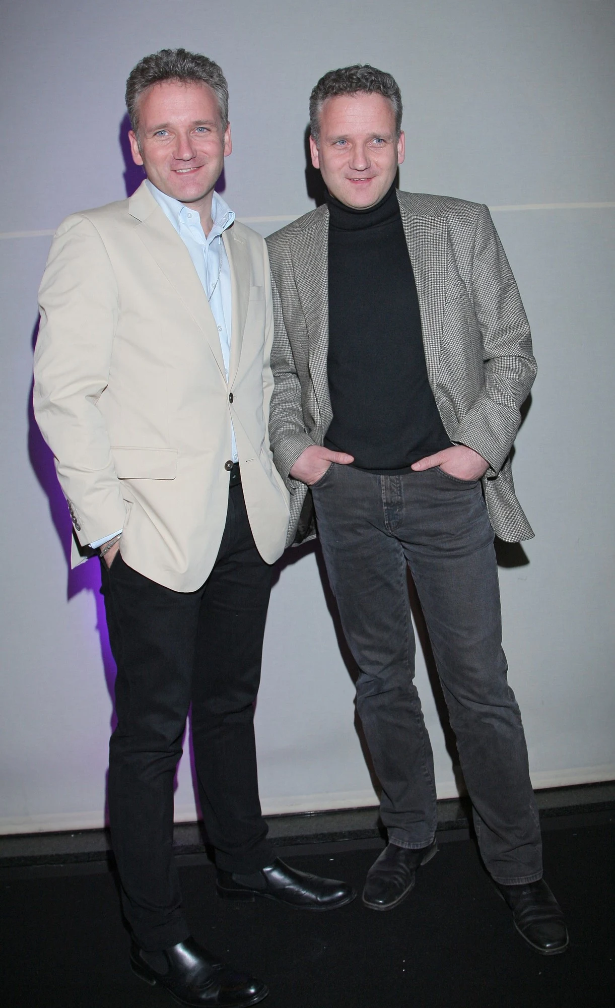 Jarosław Kret z bratem, 2008 rok Jarosław Kret z bratem, 2008 rok