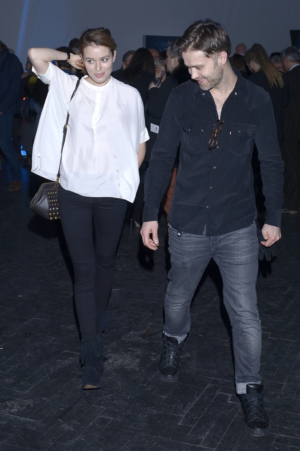 Maciej Zakościelny z partnerką, matką swojego syna  Maciej Zakościelny z partnerką, matką swojego syna