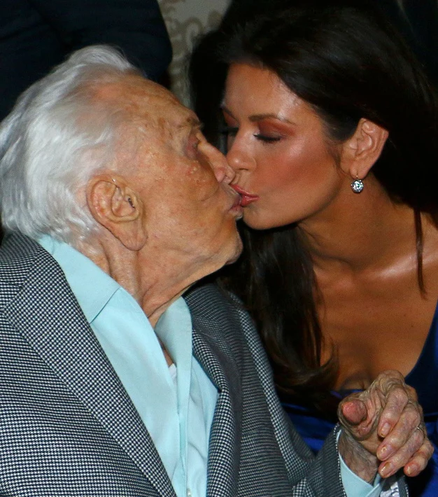 Catherine Zeta-Jones, Kirk Douglas Catherine Zeta-Jones, Kirk Douglas