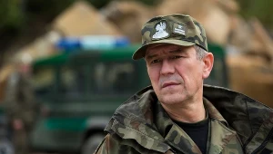 Andrzej Zieliński na planie "Watahy"