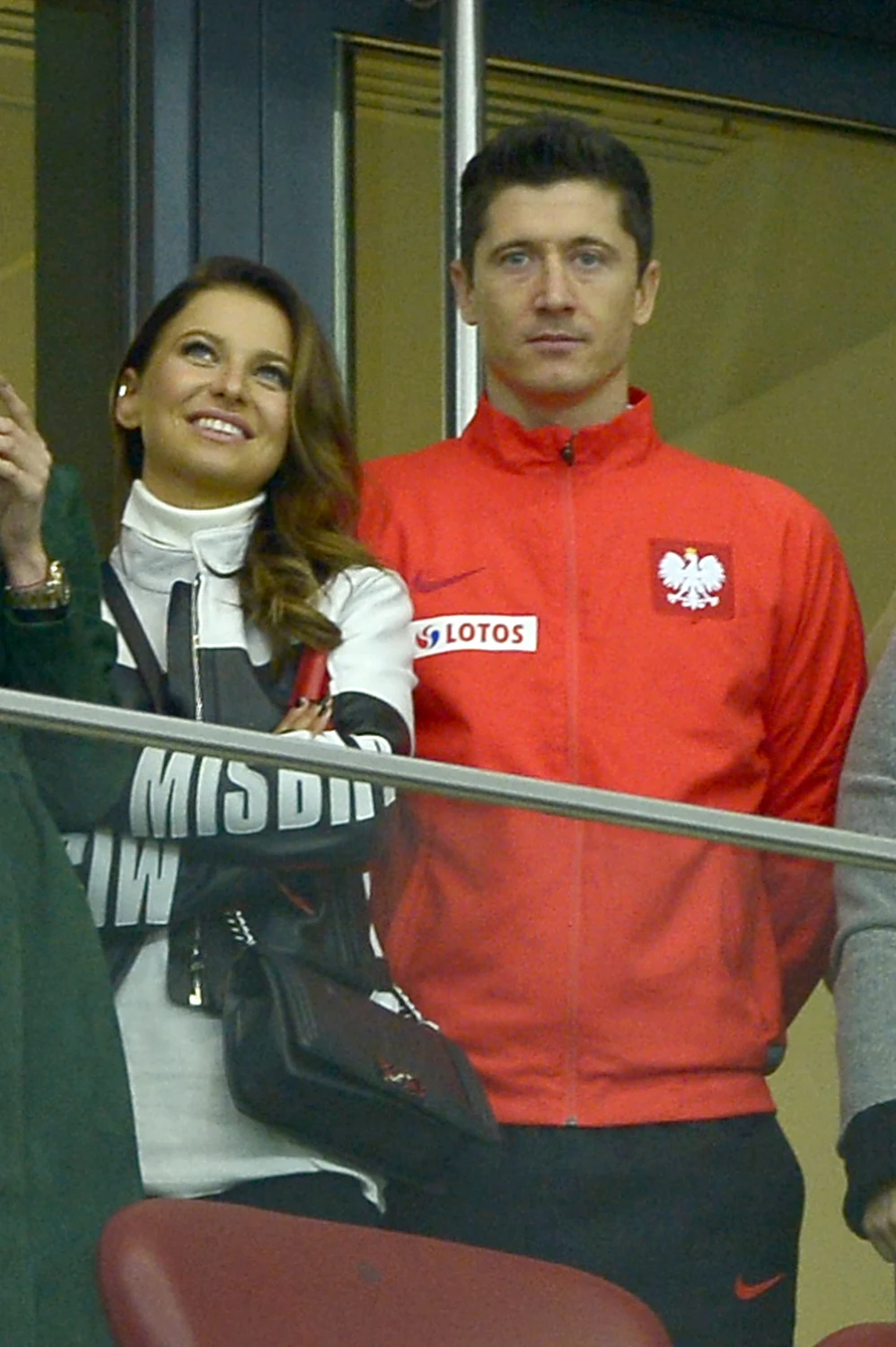 Ania i Robert Lewandowscy 