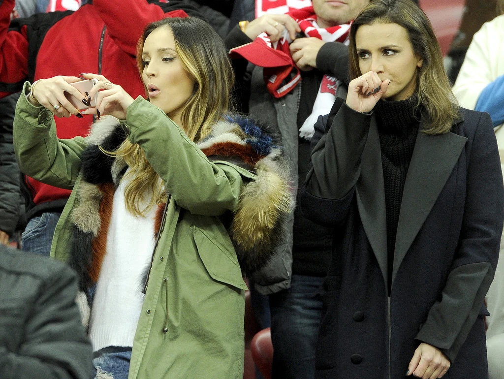 Marina Łuczenko-Szczęsna i Sara Boruc 