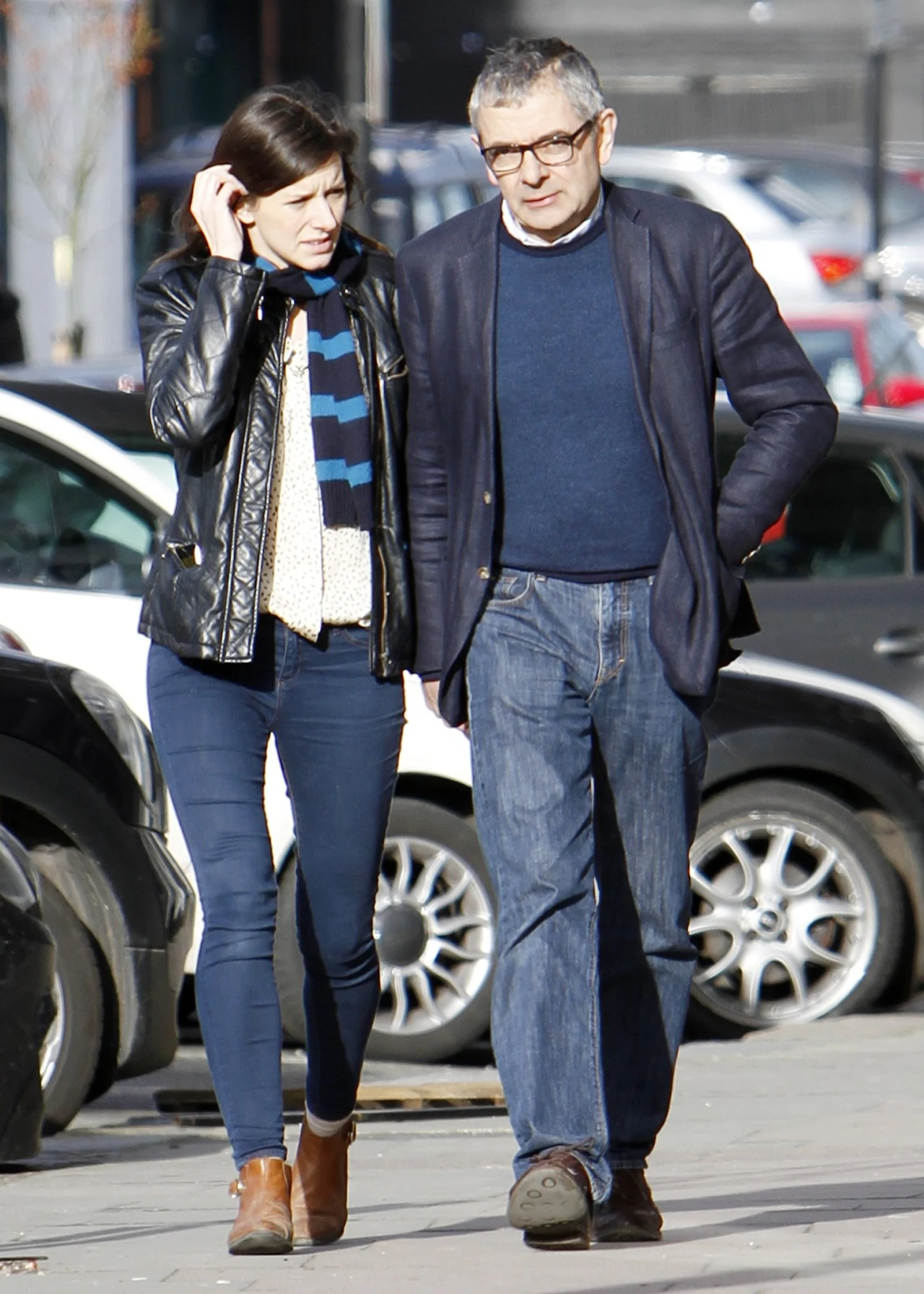 Rowan Atkinson i Louise Ford Rowan Atkinson i Louise Ford