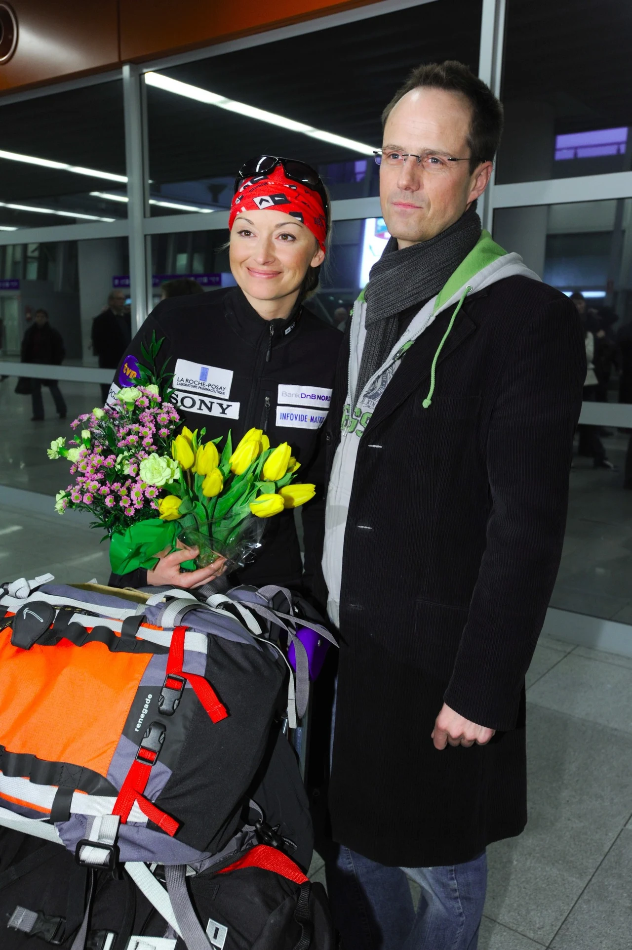 Martyna i nieżyjący już ojciec jej córeczki, Jerzy Błaszczyk