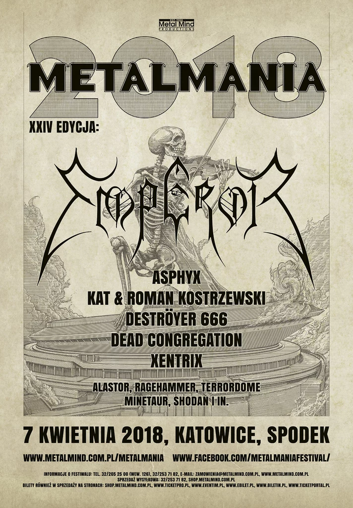 Plakat Metalmanii 2018