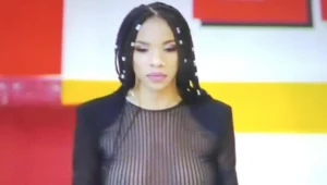 Wokalistka podczas śpiewania hymnów pokazała zbyt dużo? 